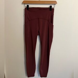 Lululemon Power Thru High-Rise Tight 25” | Size 4